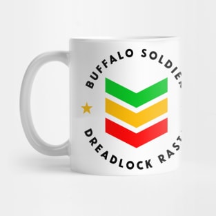 Buffalo Soldier Dreadlock Rasta Reggae Mug